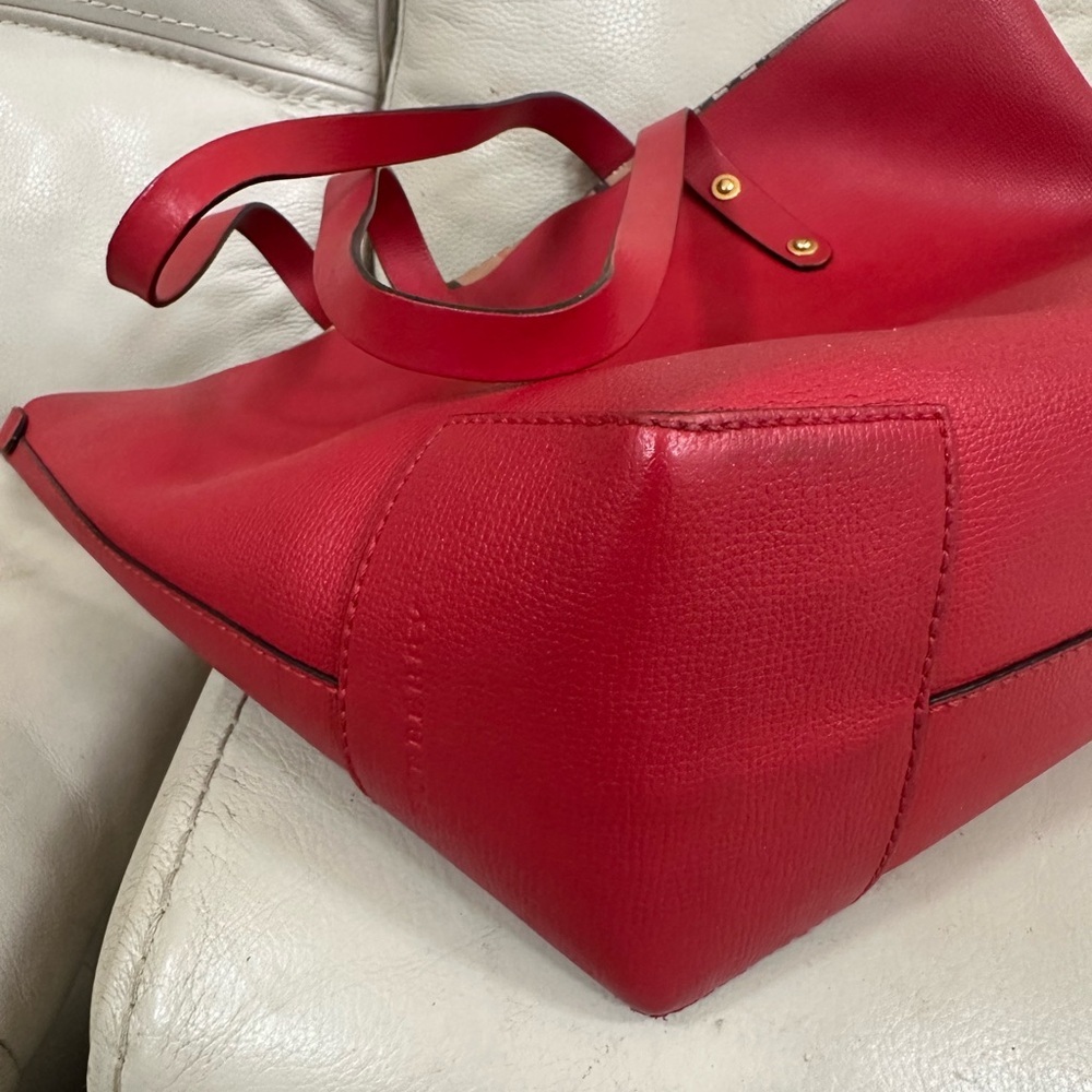 Burberry Red Tote - Picture 9 of 13